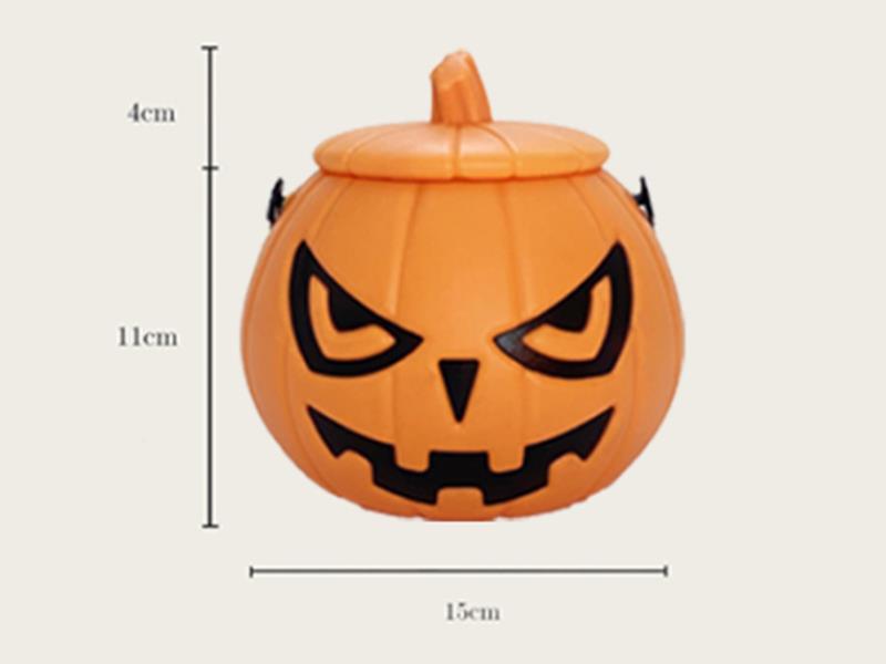 Middle Pumpkin Bucket With Lid