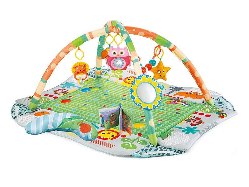 Blue Baby Game Mat With Fence