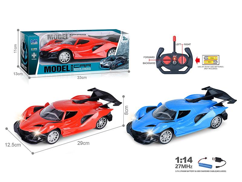 27Mhz 1:14 4-Channel Remote Control Apollo Simulated Car With Lights(Included Batteries)