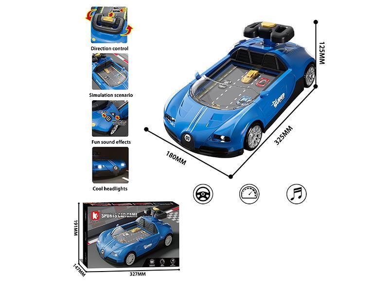 A Bugatti Race Car