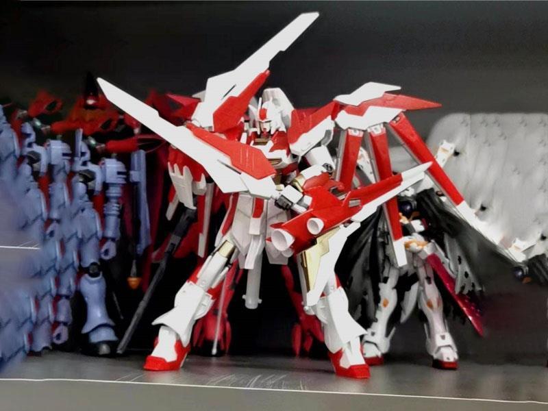 The Courageous Red Bull Deluxe Edition Assembly Model Gundam Model
