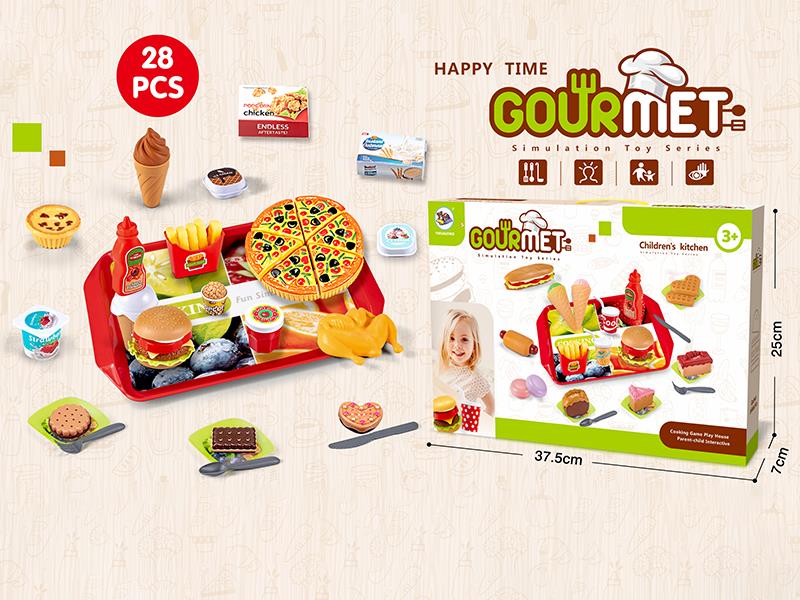 Delicious Hamburger Set 28pcs