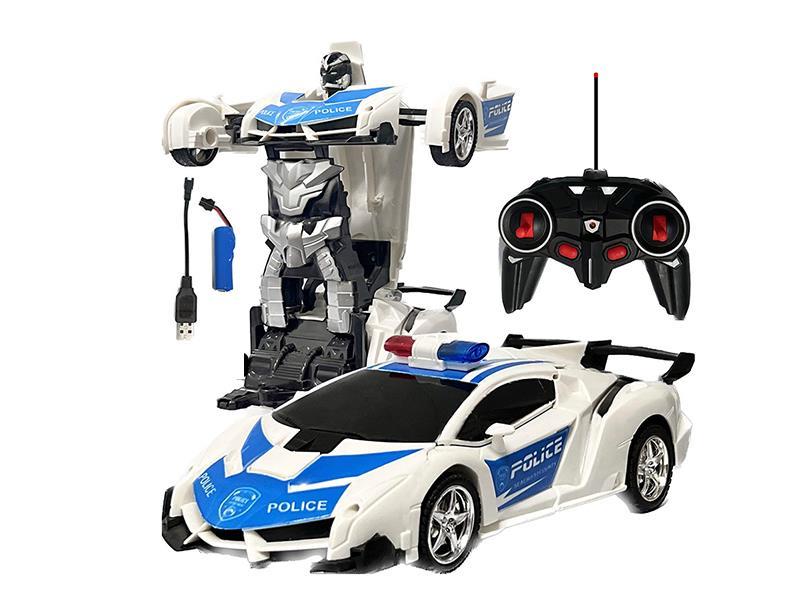 One Key To Transformation Remote Control Police Car