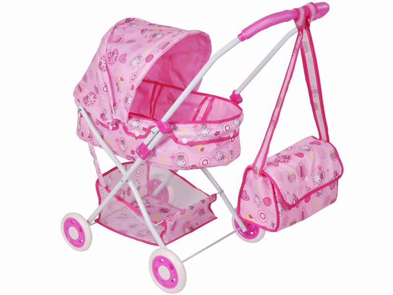 Baby sunshade Trolley And Storage Basket And Handbag  (Galvanized iron pipe) Eva Wheel
