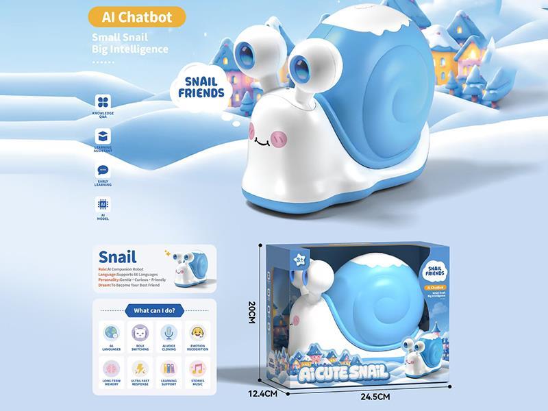AI Intelligent Dialogue Snail Toy