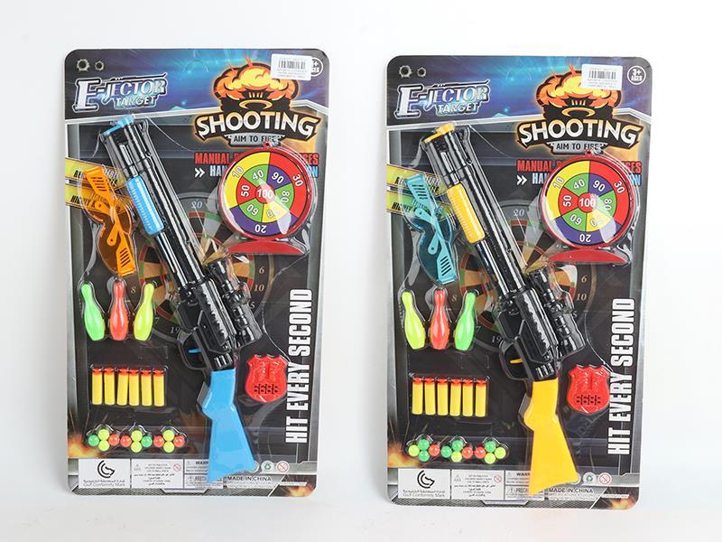 EVA Soft Bullet Ping-Pong Ball Gun