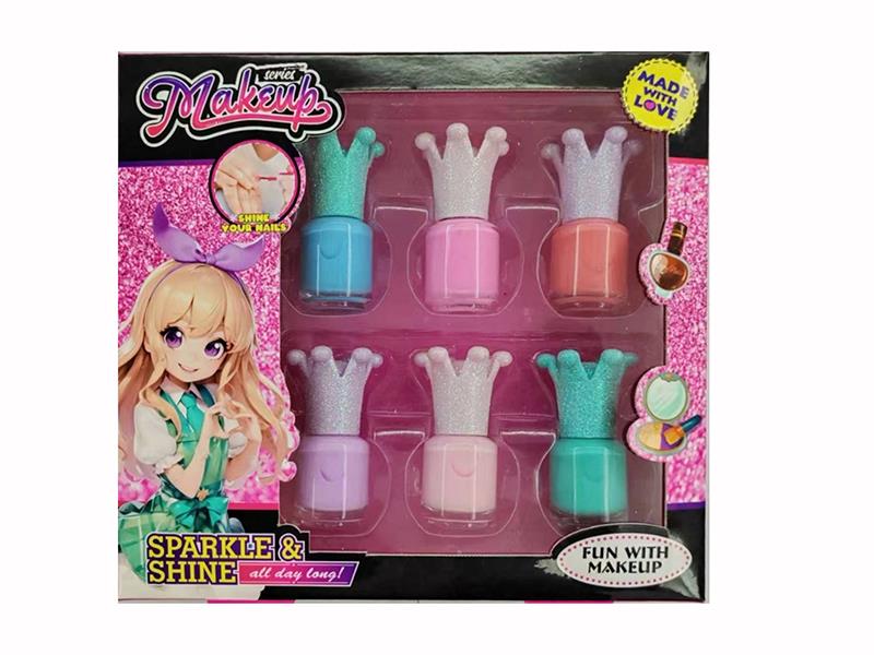 6 Colors Nail Polish Set