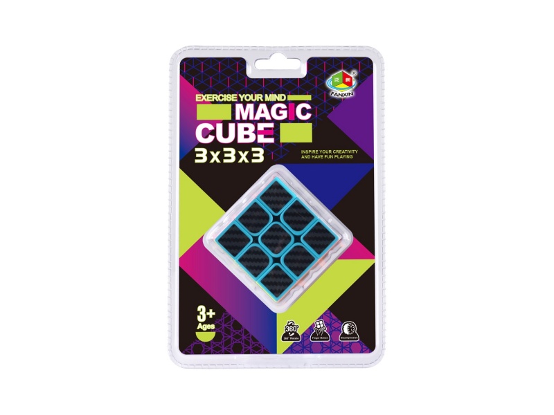 3x3x3 Carbon Fiber Version Rubik's Cube