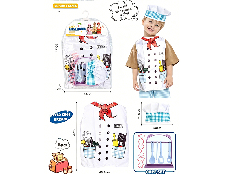 Chef Role-Play Costume Set