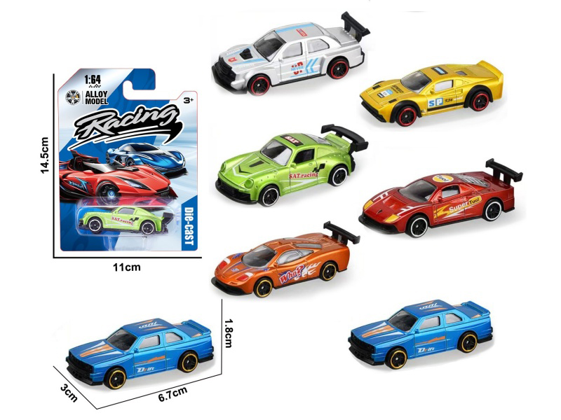 1:64 Slide Alloy Cars