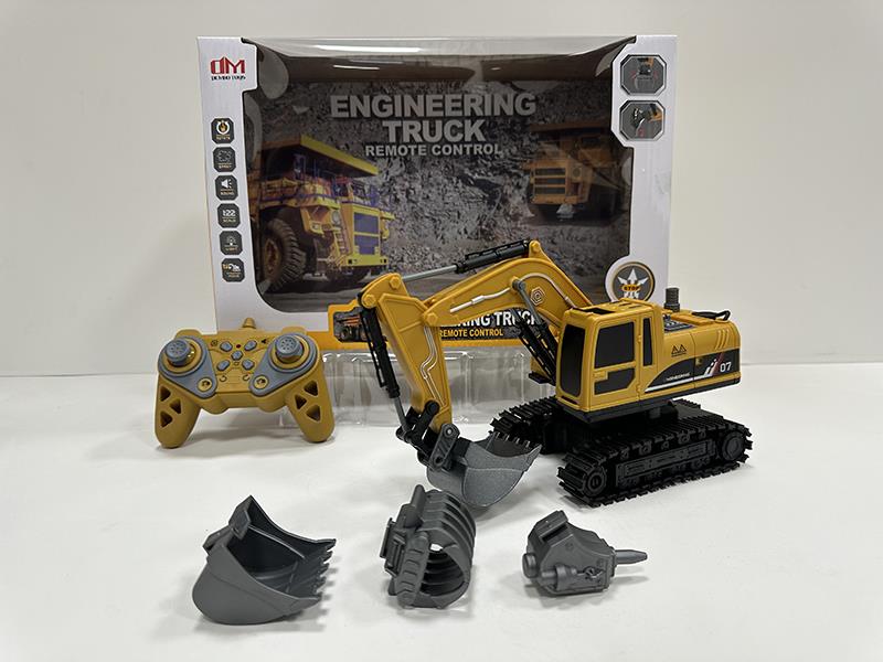 1:22 2.4G 11CH R/C 4 In 1 Plastic Crawler-Type Engineering Truck(Included  Batteries)