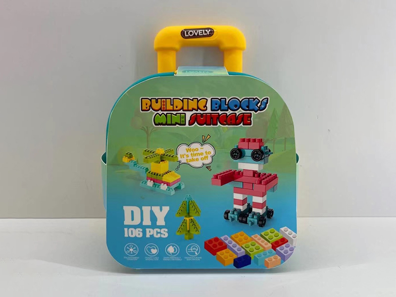 Small Handle Box Building Blocks (106 PCS)