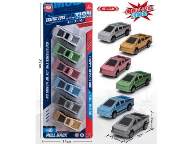 6-Color Tesla Return Power Car (Metallic Finish)