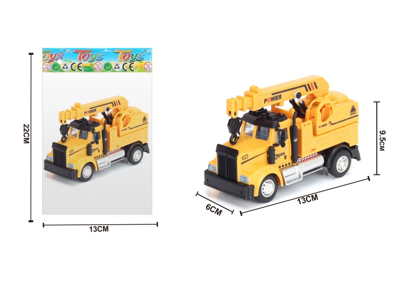 1:64 Huili American-Style Engineering Crane