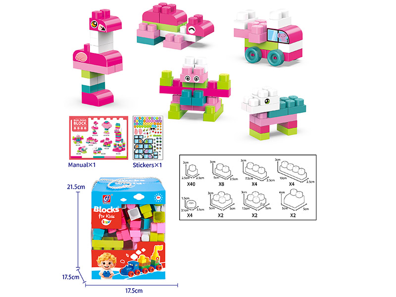 66PCS Building Blocks