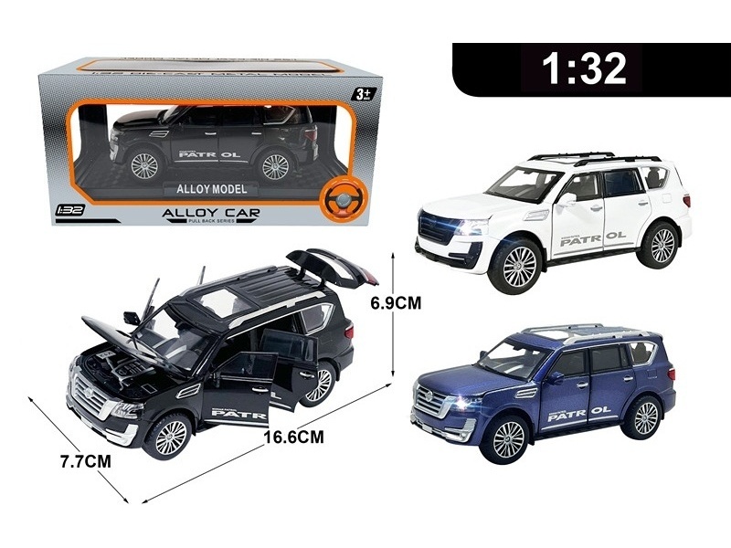1:32 Alloy Model Stand Window Box Rebound Force/With Light And Sound, 3 Ag13 Batteries Included