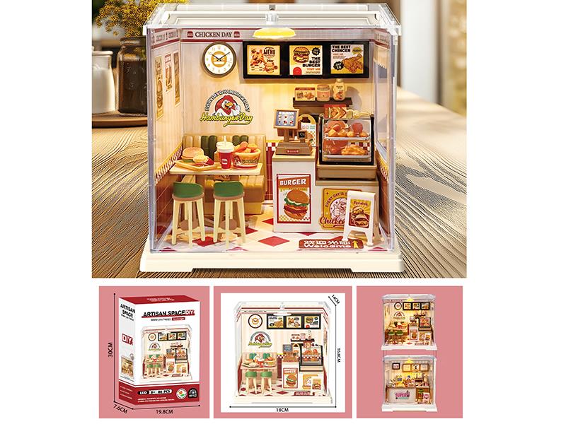 Artisan Space DIY Toy - Hamburger Shop