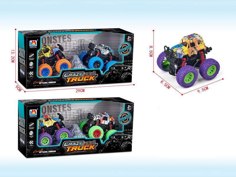 Inertial Graffiti Off-Road Vehicle