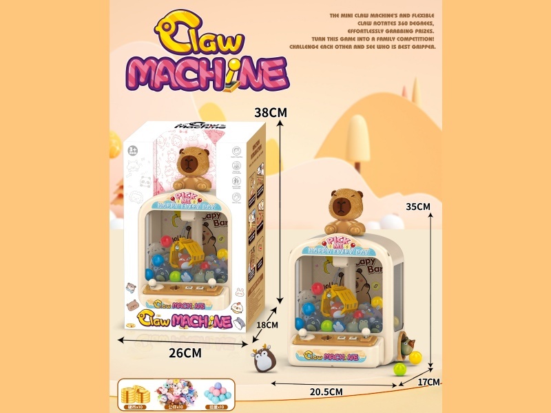 Capibara Claw Machine