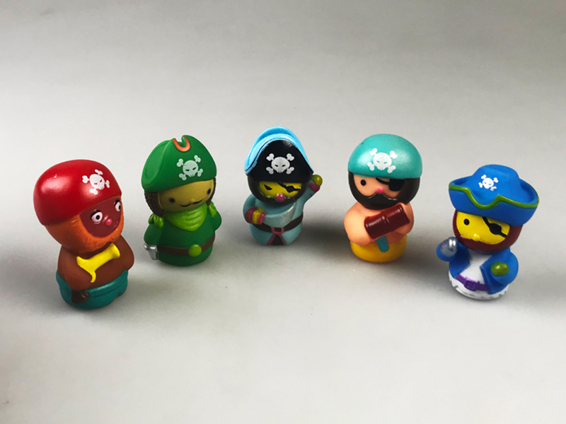 Pirate Vinyl Finger Puppets