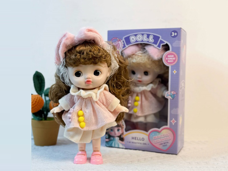 An 8-Inch Multi-Joint Cute And Style Doll