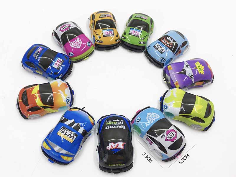 Pull Back PVC Car