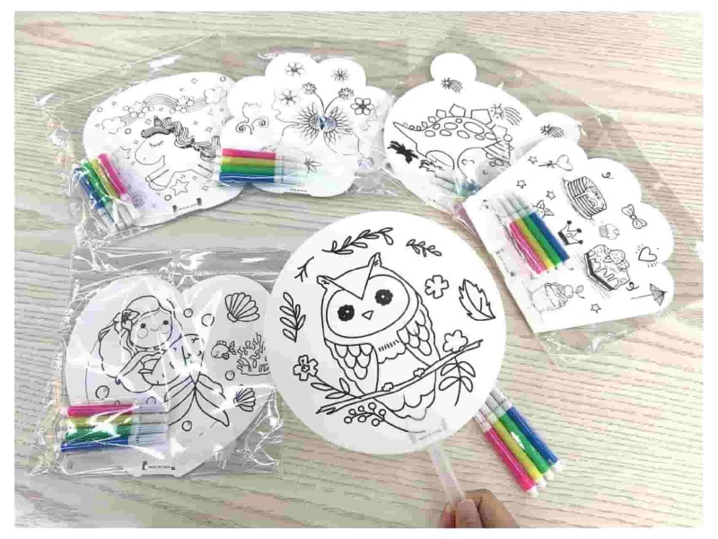 Fan DIY Painting