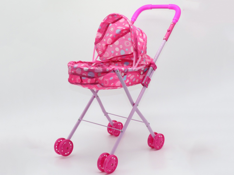 Iron Lighted Baby Stroller