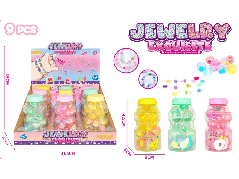 Diy Beaded Beverage Bottle