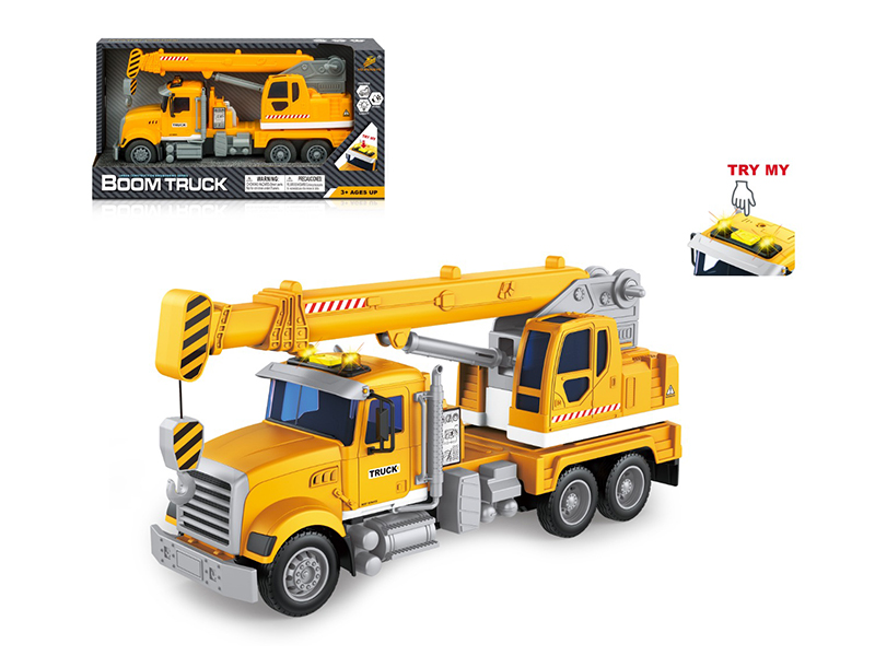 Friction Engineering Truck With Lights And Music
