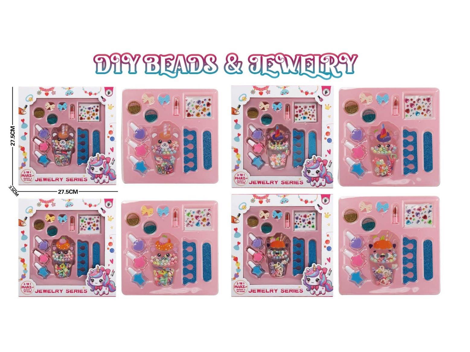 Ice Cream Cream Beading + Makeup