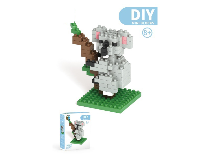 Koala Building Blocks Animal Series 108PCS