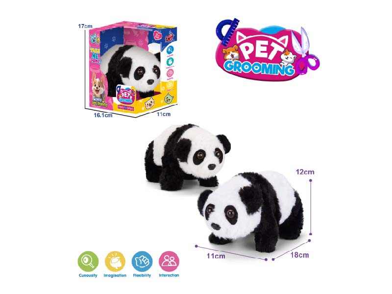 B/O Walking Plush Panda