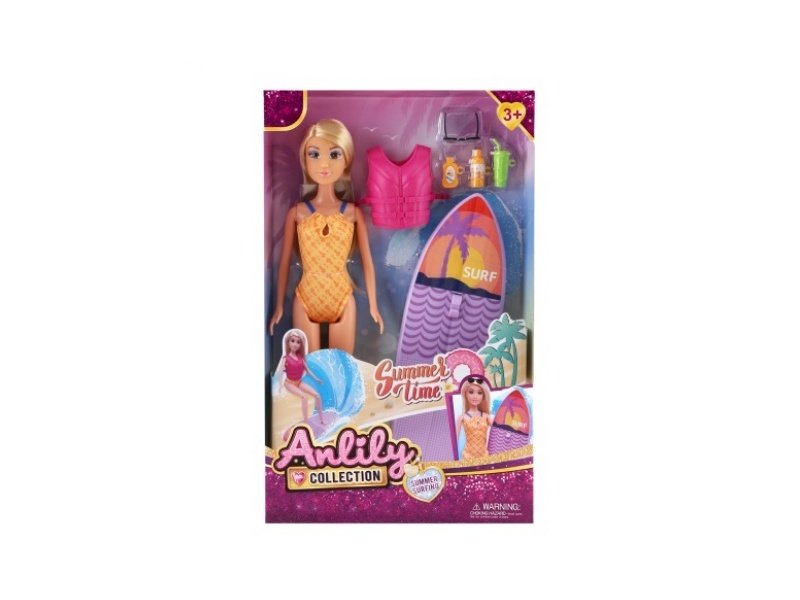 11.5-Inch Solid Doll (Brown Skin Color)