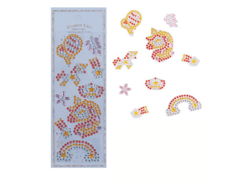 3D Diamond Stickers