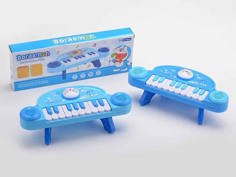 Doraemon 10Keys Music Lyra With Light