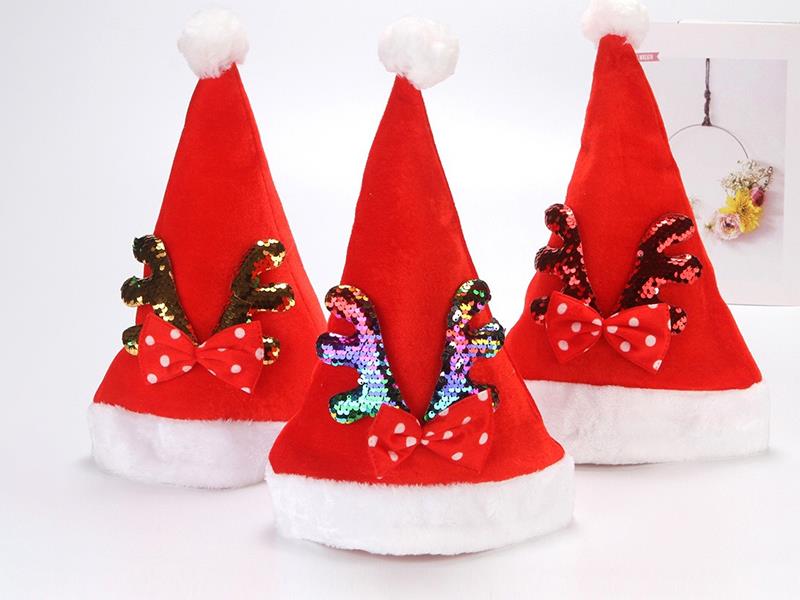 Antler Santa Hat