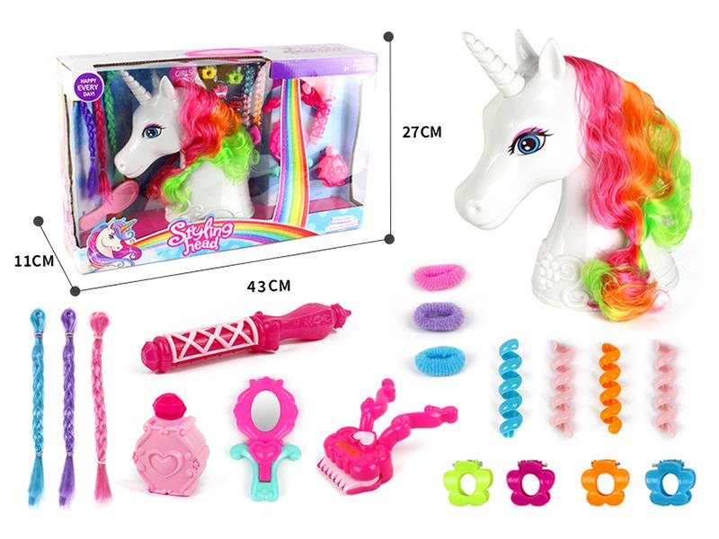 Unicorn Styling Head Makeup Toy