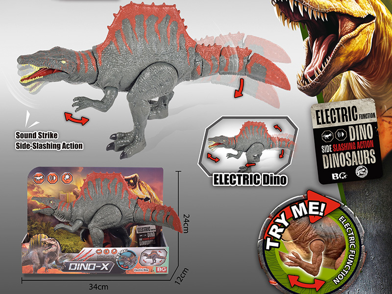 B/O Spinosaurus Toy With Action, Sound And Lights