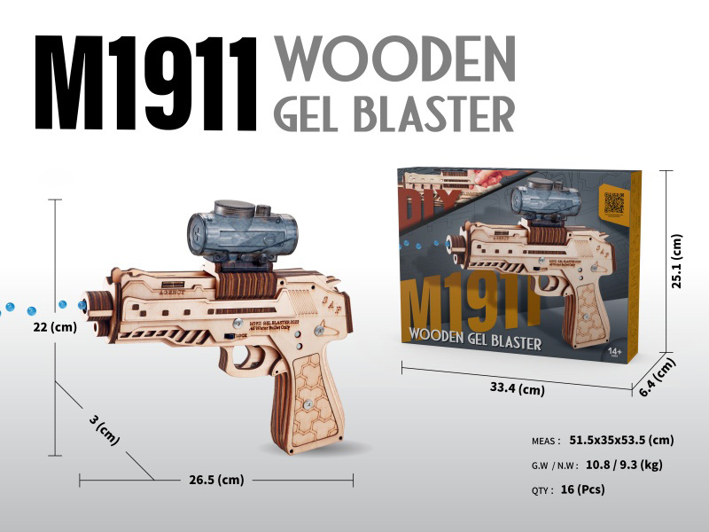 Diy Wooden Water Jet Gun