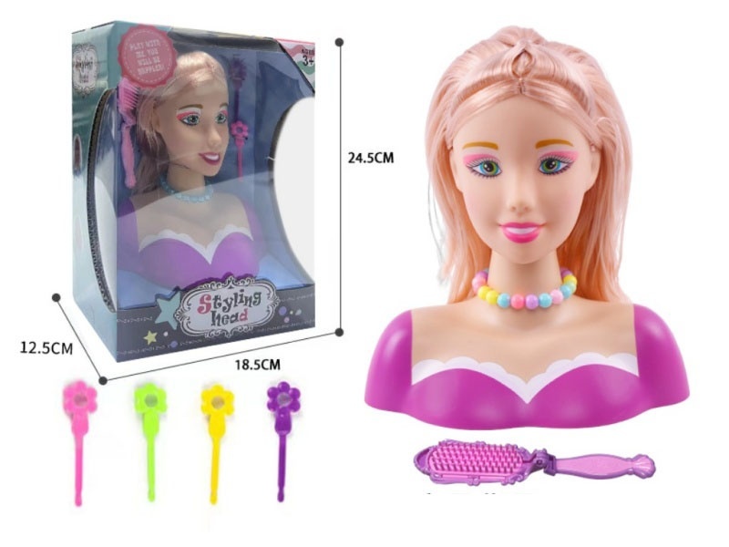 Half-Body Doll Hairdressing Toy Set