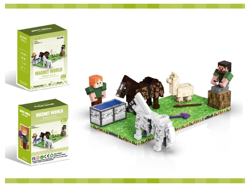 Magnetic Building Blocks-The post stops