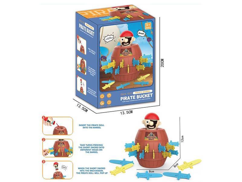 Pirate Bucket Trick Toys