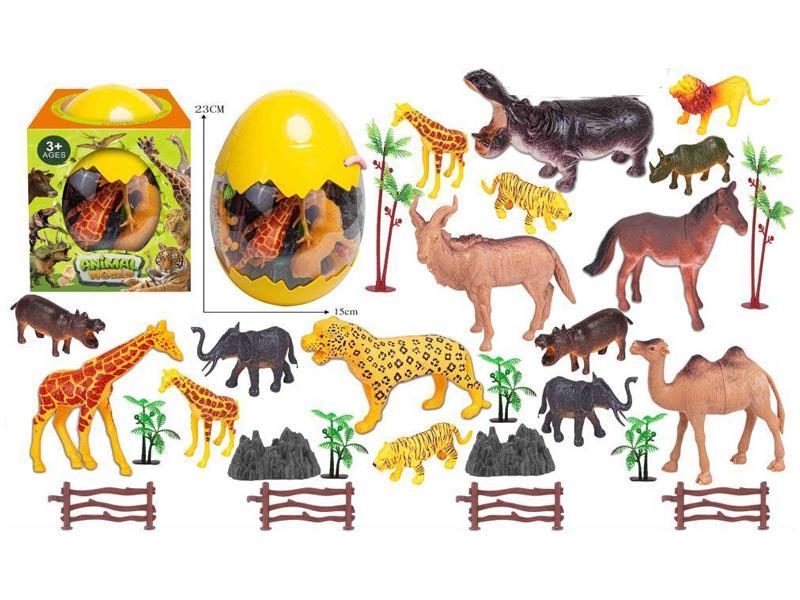 28PCS Wildlife Set