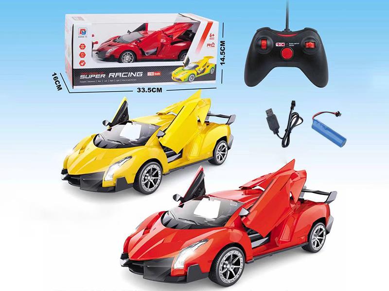 1:16 5-Channel Remote Control Lamborghini Simulated Car(One Button Open Three Door)