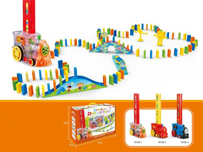 B/O Domino Train Set With Light And Music