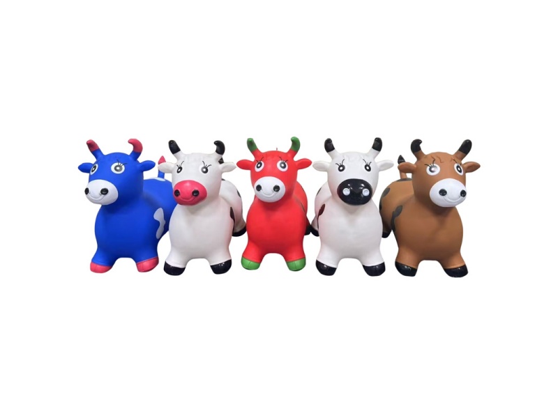 Inflatable Painted Cow