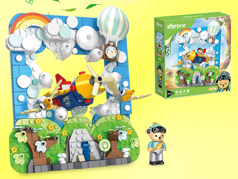 Teddy Bear Collection Building Blocks - Jungle Flight 425pcs