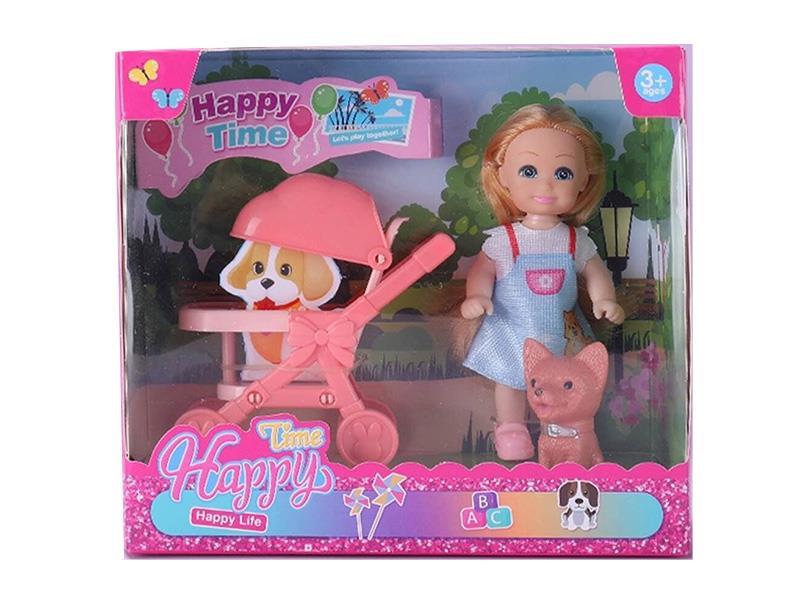 4.5" Doll Happy Time Series