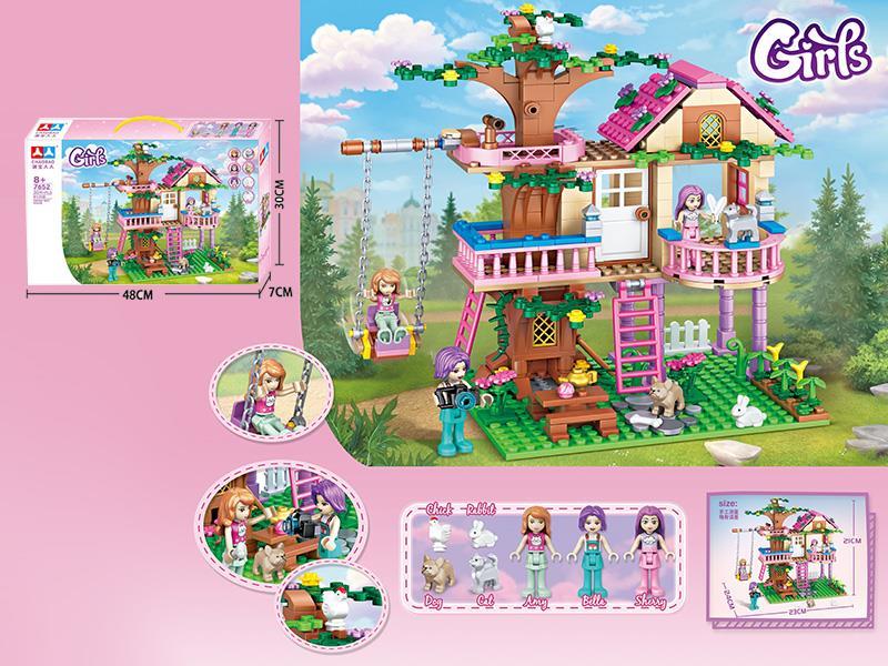 Dream Tree House Building Blocks 504+pcs